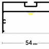 Профиль Flexy SVET 50 (ПФ-2682) универсальный (2м) Профиль Flexy SVET 50 (ПФ-2682) универсальный (2м)